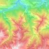 Nyer topographic map, elevation, terrain