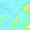 Kampong Kebia topographic map, elevation, terrain