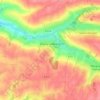 Dagny-Lambercy topographic map, elevation, terrain