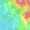 Karlov topographic map, elevation, terrain