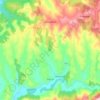 Sutci topographic map, elevation, terrain