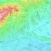 Gradska četvrt Sesvete topographic map, elevation, terrain