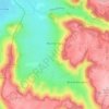 Marcilly-Ogny topographic map, elevation, terrain