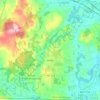 Hollis topographic map, elevation, terrain