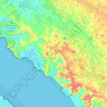 17120 topographic map, elevation, terrain
