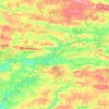 Vallons-de-l'Erdre topographic map, elevation, terrain