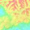 Phường Lộc Tiến topographic map, elevation, terrain