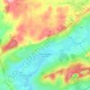 Saint-Georges-sur-Erve topographic map, elevation, terrain