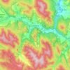 Krummbach topographic map, elevation, terrain
