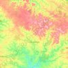 Lebon Régis topographic map, elevation, terrain