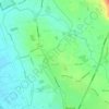 Lydiate topographic map, elevation, terrain