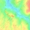 Montrécourt topographic map, elevation, terrain