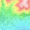 Golab Dareh topographic map, elevation, terrain