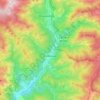 Lantosque topographic map, elevation, terrain