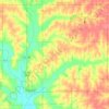 Grasshopper Township topographic map, elevation, terrain