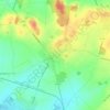 Bugnicourt topographic map, elevation, terrain