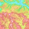 Gschwend topographic map, elevation, terrain