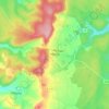 Menou topographic map, elevation, terrain