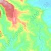 Goonengerry topographic map, elevation, terrain