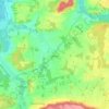 Villemer topographic map, elevation, terrain