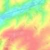 Grandcourt topographic map, elevation, terrain