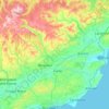 Angus topographic map, elevation, terrain