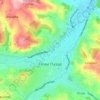 Novi Pazar topographic map, elevation, terrain