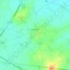 Rubrouck topographic map, elevation, terrain