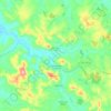 Cachoeira da Prata topographic map, elevation, terrain