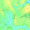 Nhuan Duc Commune topographic map, elevation, terrain