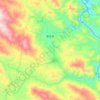 勐往乡 topographic map, elevation, terrain