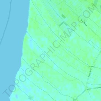 Drumahorgan topographic map, elevation, terrain