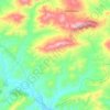 Taifa topographic map, elevation, terrain