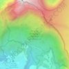 Réserve biologique intégrale du Matarum topographic map, elevation, terrain