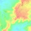Dunton topographic map, elevation, terrain