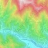 Cartignano topographic map, elevation, terrain