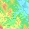 Witryłów topographic map, elevation, terrain