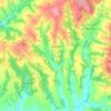 Drlupa topographic map, elevation, terrain