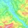 Sainte-Marie topographic map, elevation, terrain