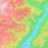 Borgo Chiese topographic map, elevation, terrain