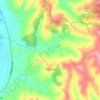 Liplje topographic map, elevation, terrain