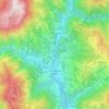 San Giovanni Bianco topographic map, elevation, terrain