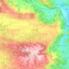 Goutrens topographic map, elevation, terrain