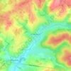 Crémarest topographic map, elevation, terrain