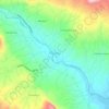 Passo Manso topographic map, elevation, terrain