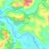 Vale Verde topographic map, elevation, terrain