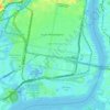 South Philadelphia topographic map, elevation, terrain