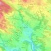 Trnava topographic map, elevation, terrain