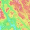 Elverum topographic map, elevation, terrain