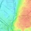 Ovingham topographic map, elevation, terrain